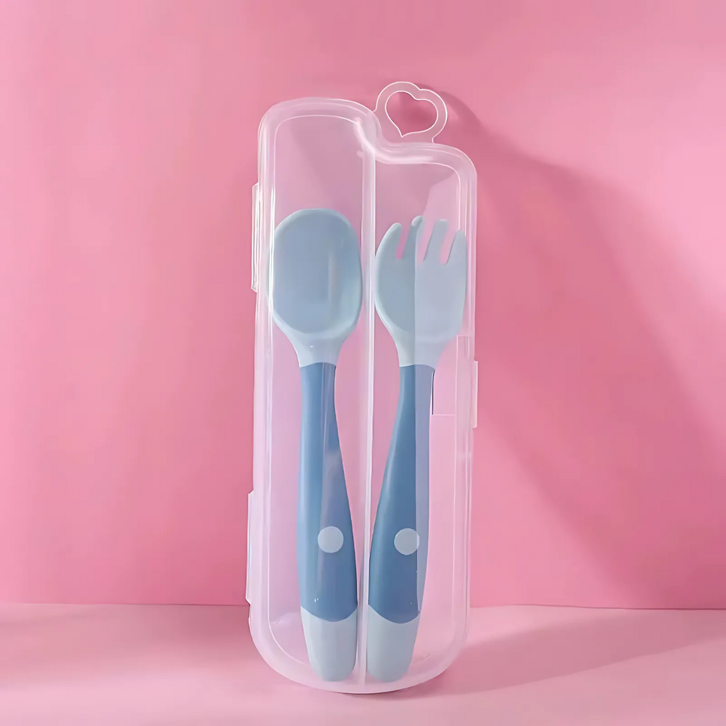 Bendable Twist Baby Fork and Spoon Set